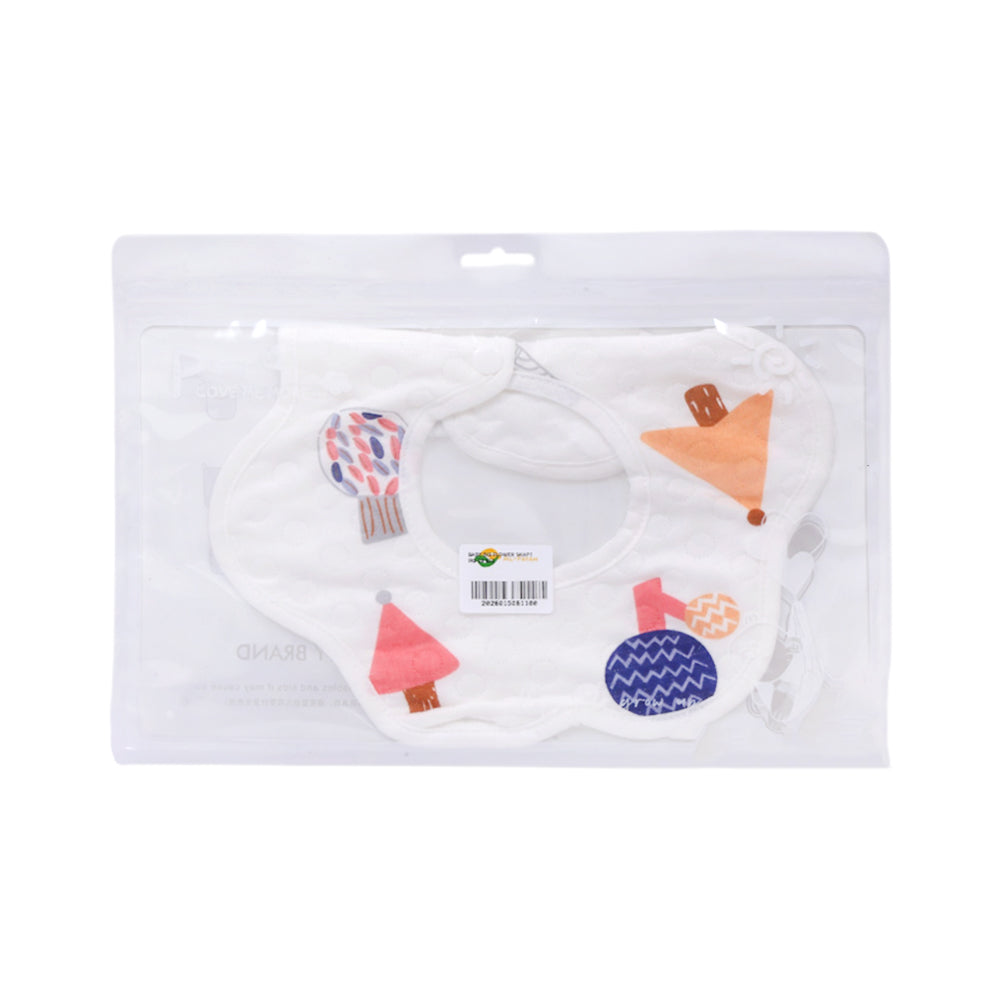 BABY BIB FLOWER SHAPE IRS-26 012