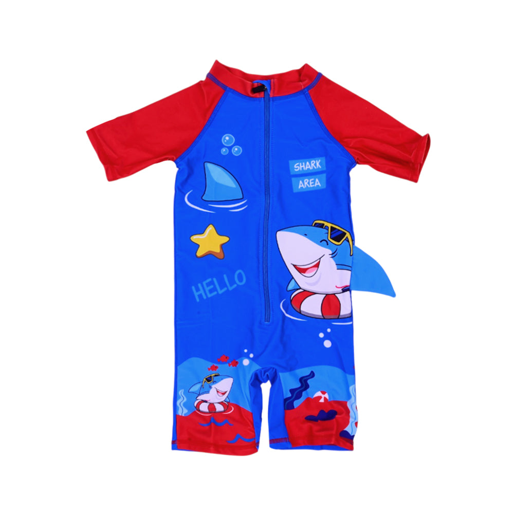 BOYS 2PC SWIMMING COSTUME MULTI IRS-26 5-6 YEAR 01-03