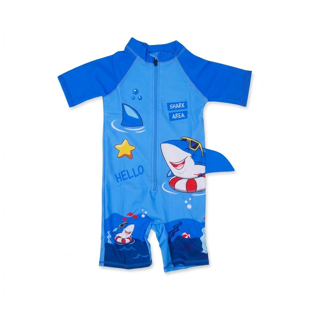 BOYS 2PC SWIMMING COSTUME MULTI IRS-26 6-7 YEAR 01-03