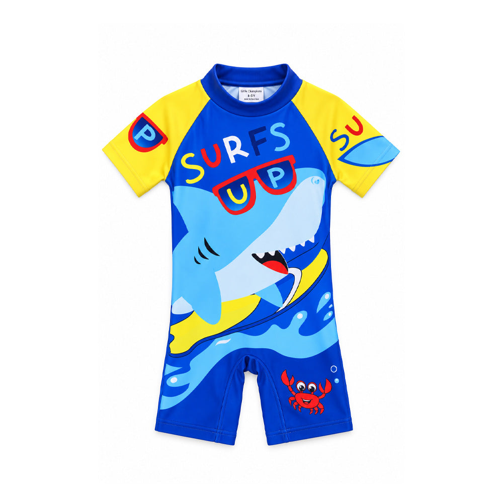 BOYS 2PC SWIMMING COSTUME MULTI IRS-26 4-5 YEAR 04-05