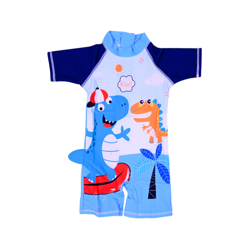 BOYS 2PC SWIMMING COSTUME MULTI IRS-26 3-4 YEAR 06