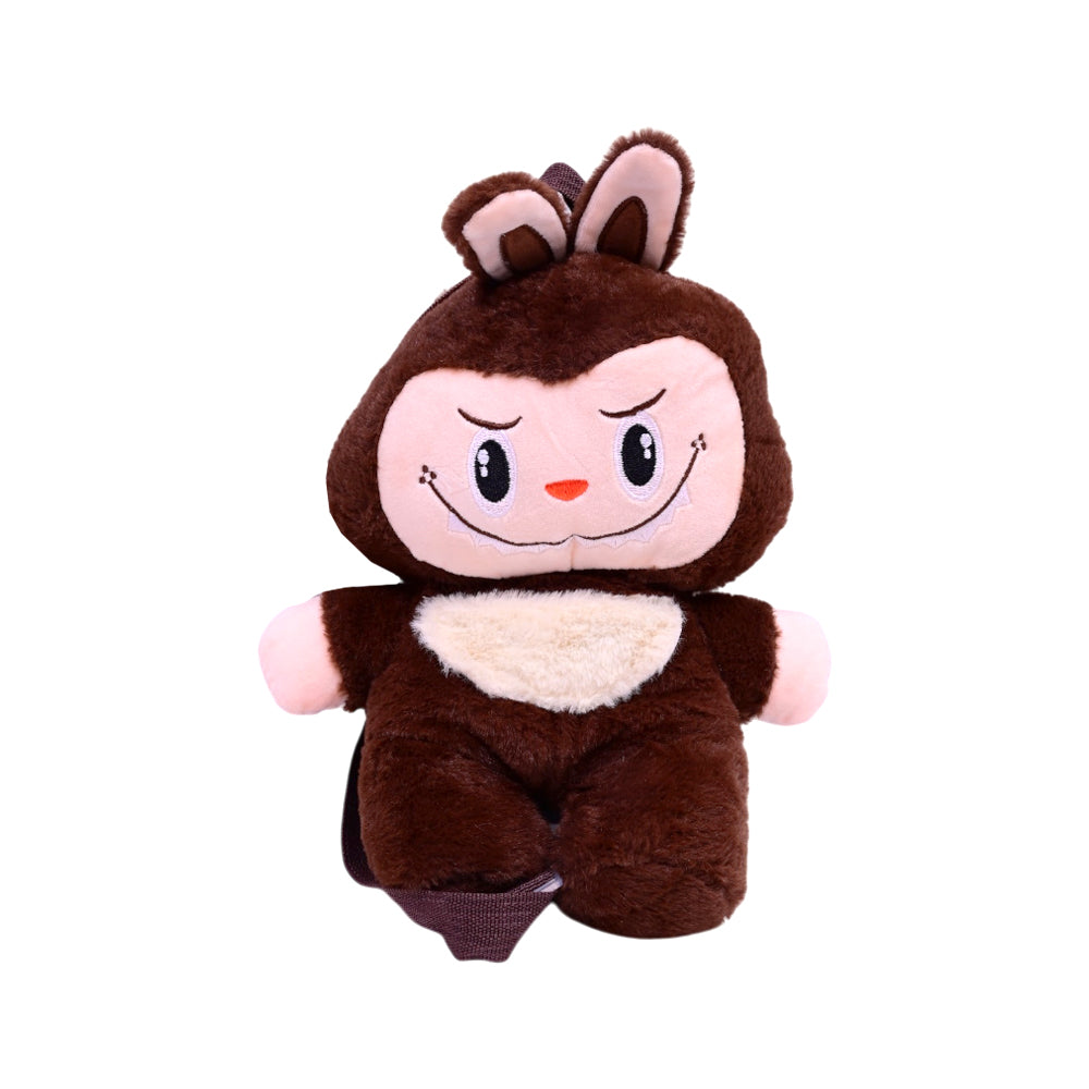 KIDS SHOULDER STAFF FUR BAG 101 ZHS-26 BROWN W.G