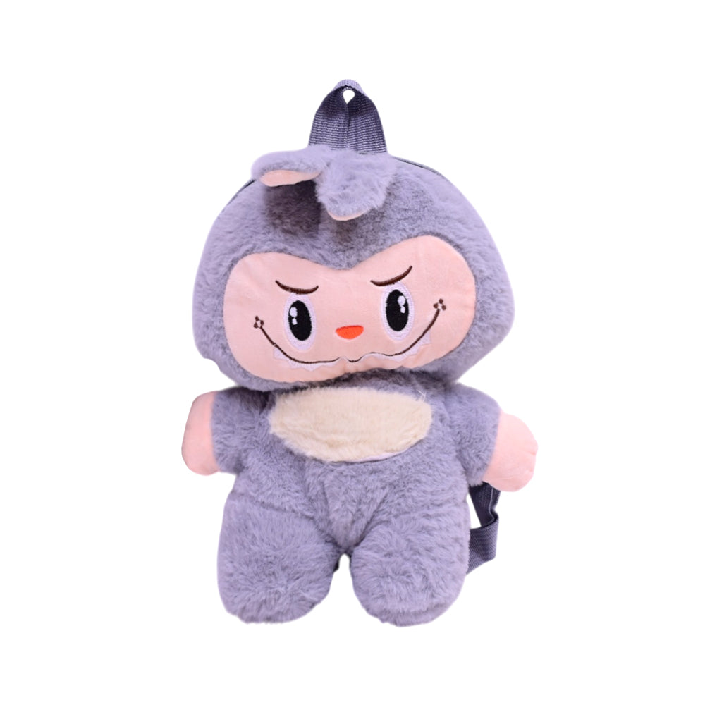 KIDS SHOULDER STAFF FUR BAG 101 ZHS-26 GREY W.G