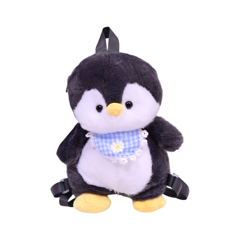 KIDS SHOULDER STAFF FUR BAG 105 ZHS-26 D.GREY W.G