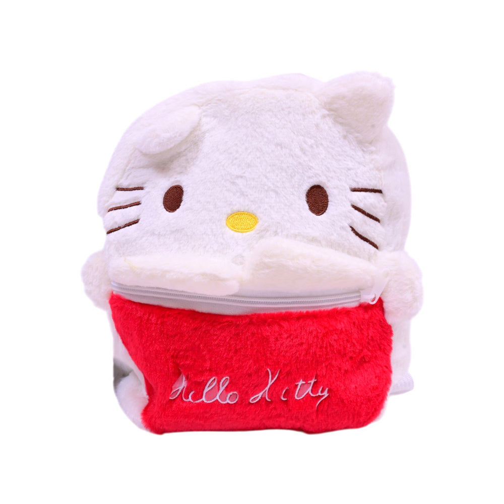 KIDS SHOULDER STAFF FUR BAG 107 ZHS-26 RED WHITE W.G