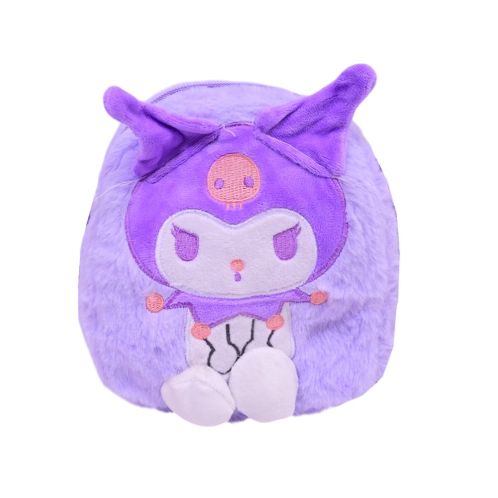 KIDS SHOULDER STAFF FUR BAG 1012 ZHS-26 PURPLE W.G