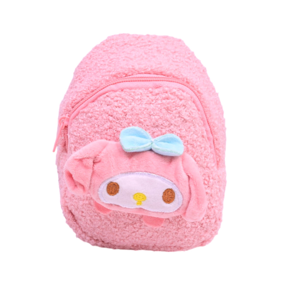 KIDS SHOULDER STAFF FUR BAG 1013 ZHS-26 PEACH W.G