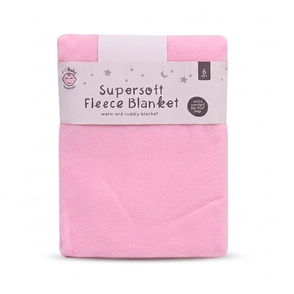 BABY SUPERSOFT FLEECE WRAPPING SHEET PINK ZS-26