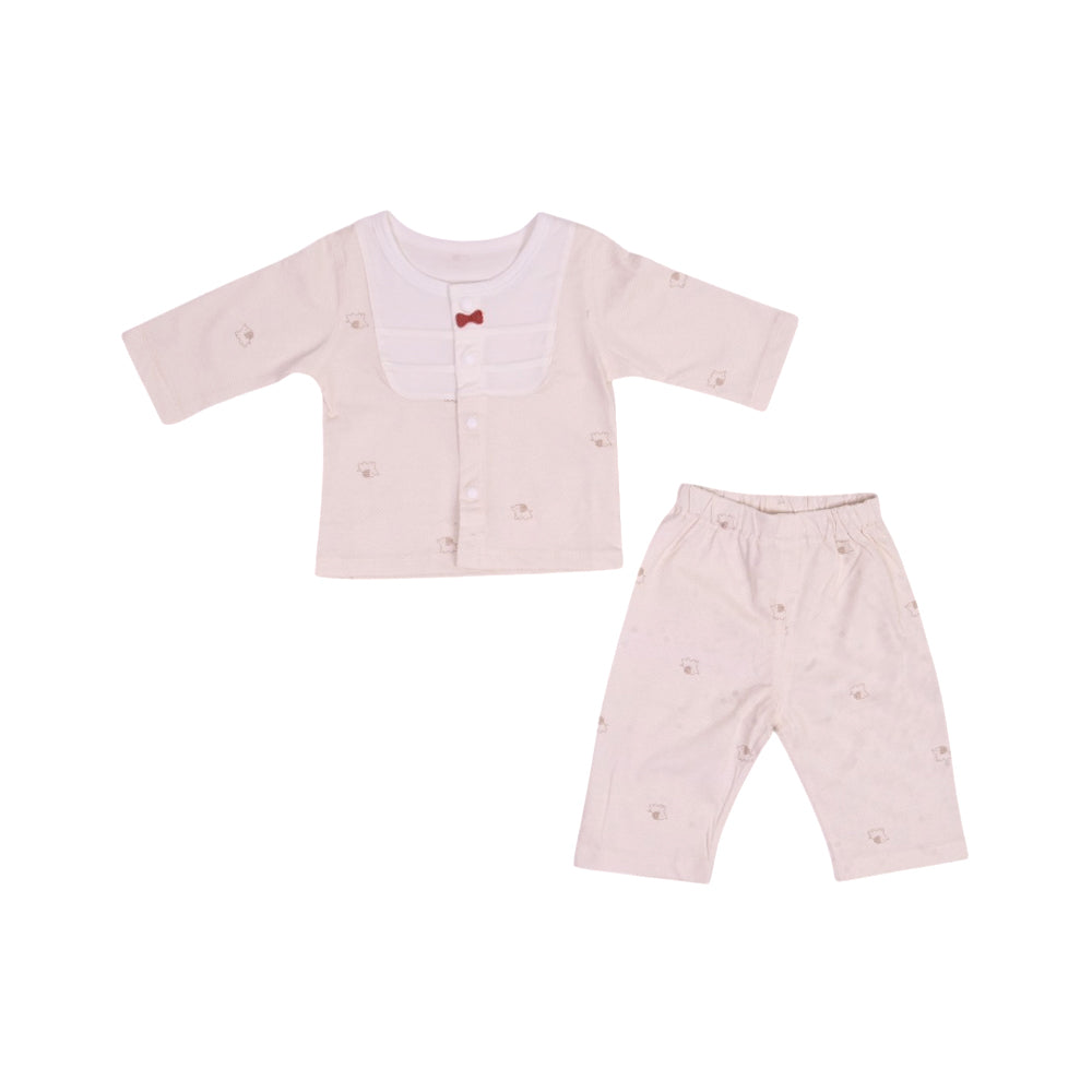 BOYS L/S 2PC L/W PAJAMA SUIT SKIN N.B ZHS-26 9167 I.G