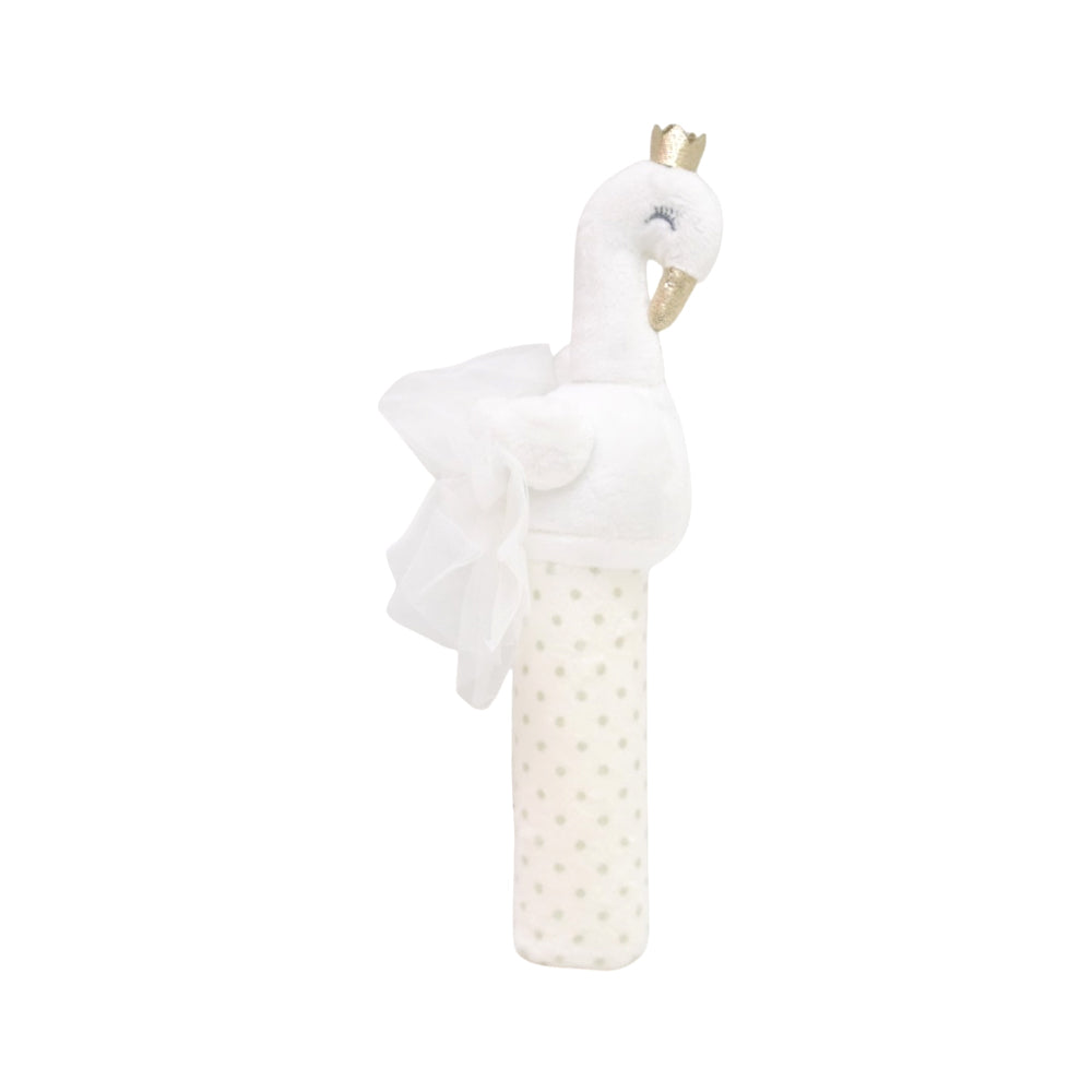KIDS STUFF RATTLE WHITE MDW-23 CHI SNTY41-H