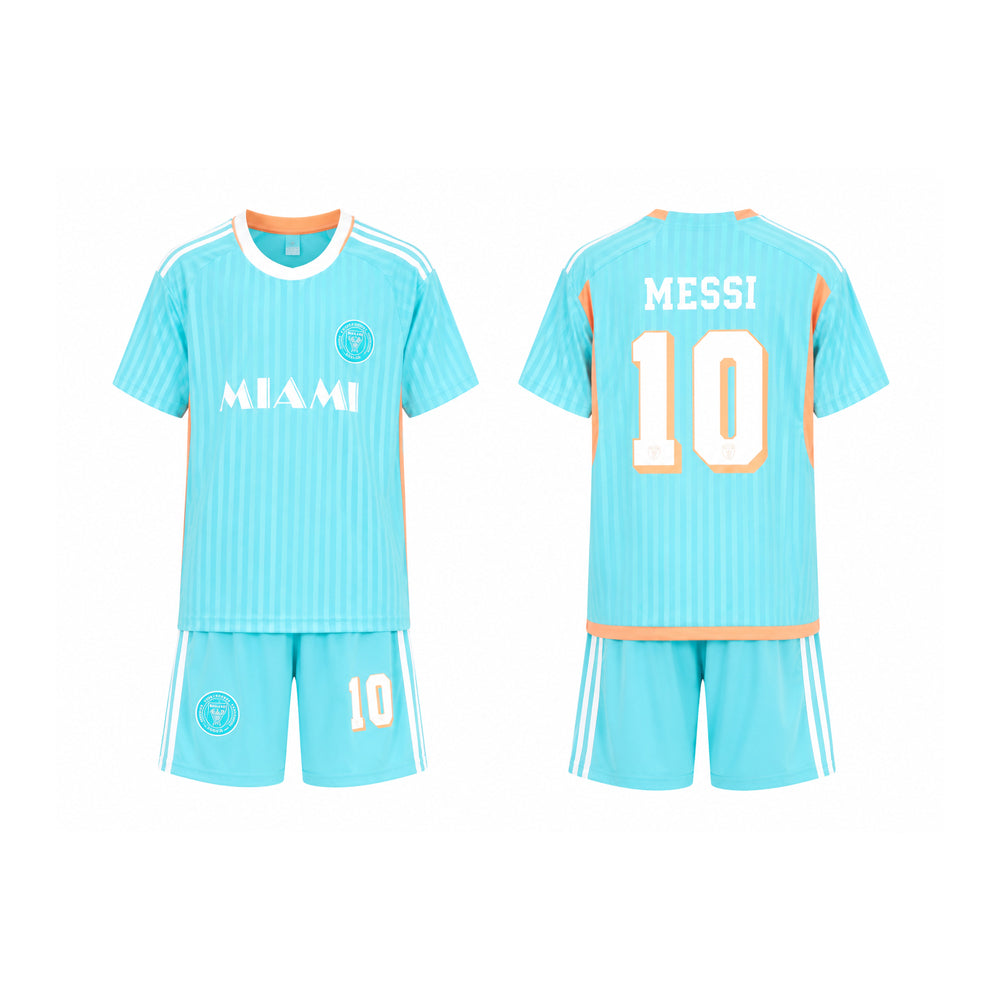 MESSI 2PC FOOT-BALL JERSEY SKY-BLU IRS-26 2-3 YEAR 020
