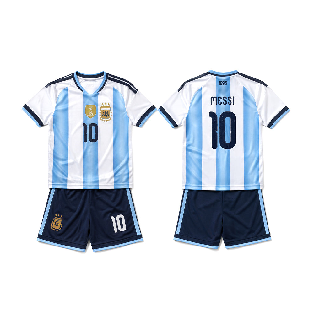 MESSI 2PC FOOT-BALL JERSEY BLU/WHT IRS-26 2-3 YEAR 002