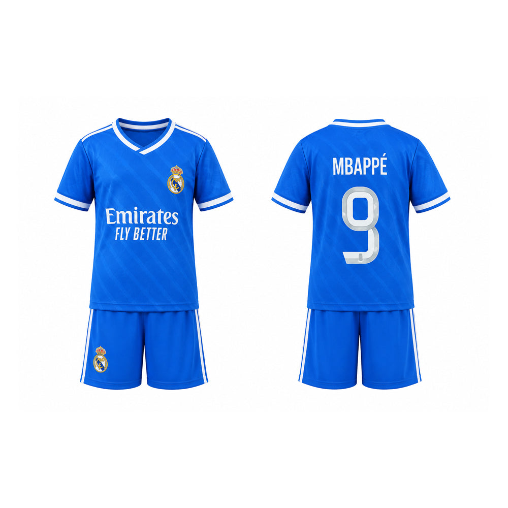 MB APPE 2PC FOOT-BALL JERSEY RYL-BLU IRS-26 2-3 YEAR 024