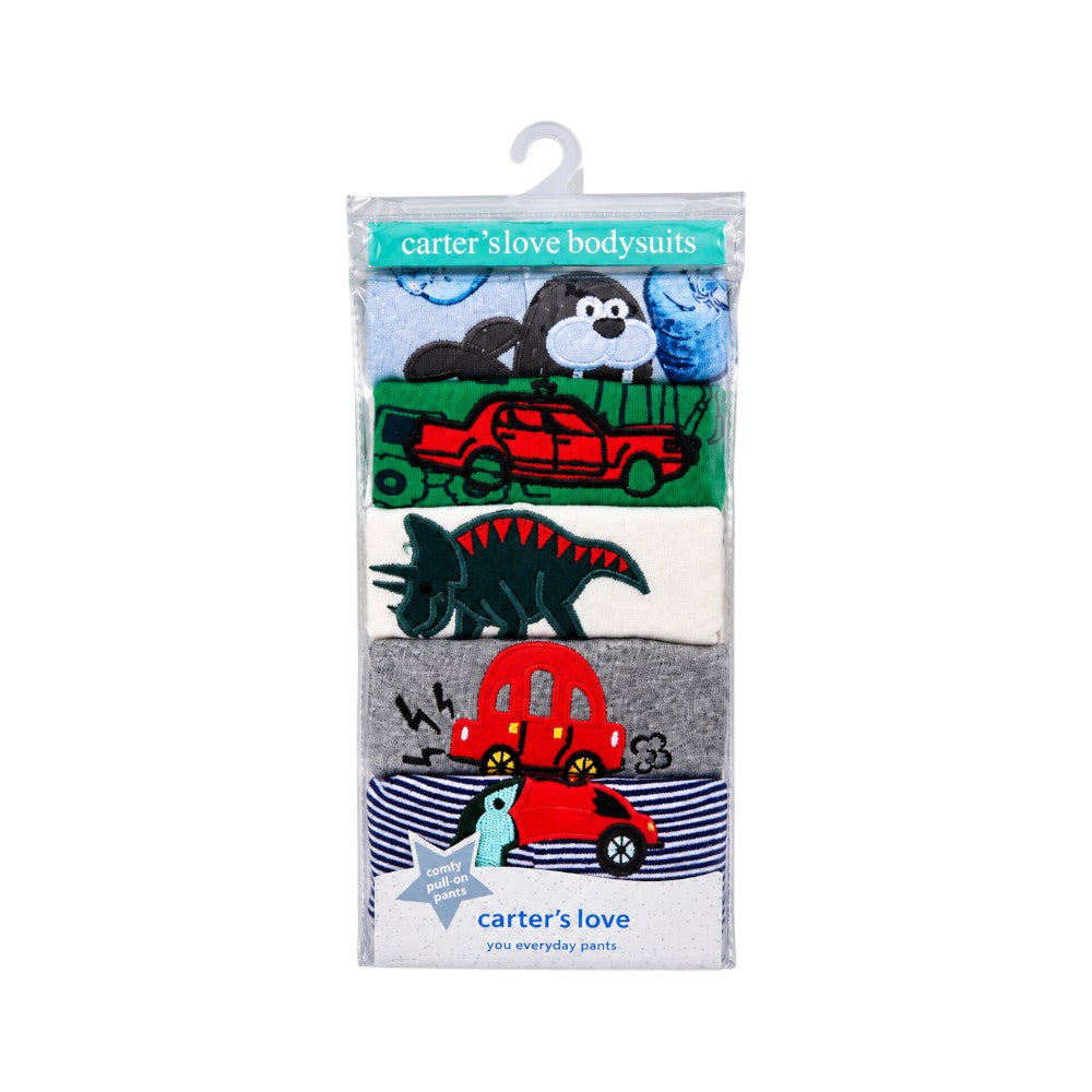 BOYS 5PCS PAJAMA SET C2111-3-A IR-26 MULTI 12-18M