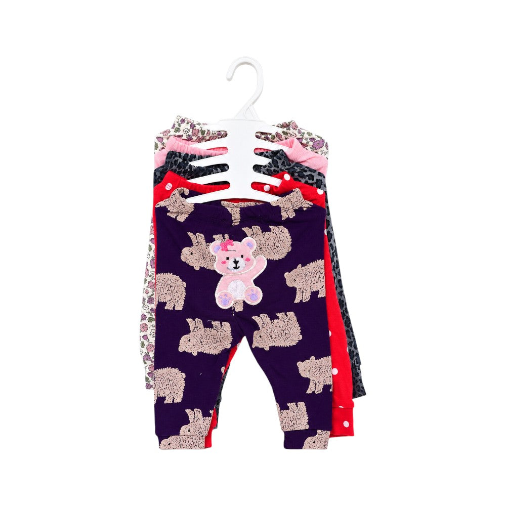 GIRLS 5PCS PAJAMA SET C2111-3-B IR-26 MULTI 3-6M