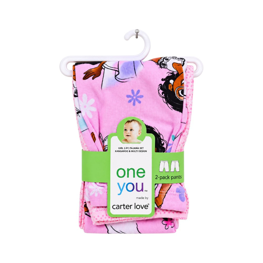 GIRLS 2PCS PAJAMA SET K201-B IR-26 MULTI 18-24M