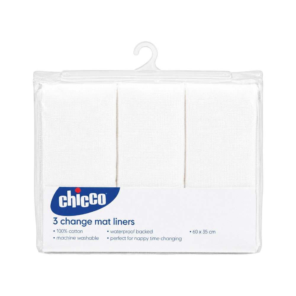 BABY CHANGING SHEET 3PCS SET 18891 IR-26 WHITE (60X35CM)