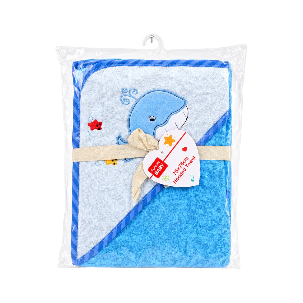 BABY BATH TOWEL HOOD YB002 IR-26 (76X76CM)