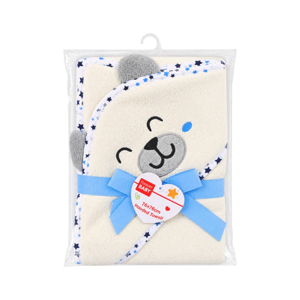 BABY BATH TOWEL HOOD YB002 IR-26 (76X76CM)