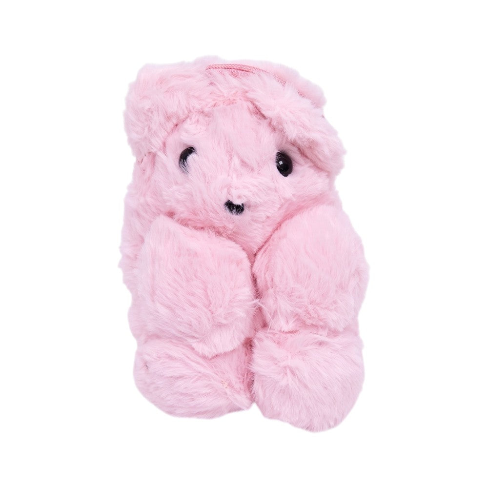 KIDS STUFF FUR SHOULDER BAG 1 L-PINK ZHS-26 W/G