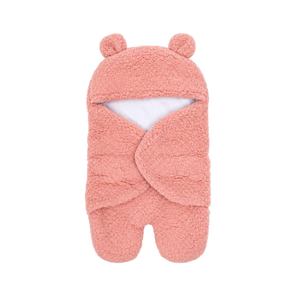 BOYS FLEECE SWADDLE T-PINK (60X70CM) YK-1 IR-26