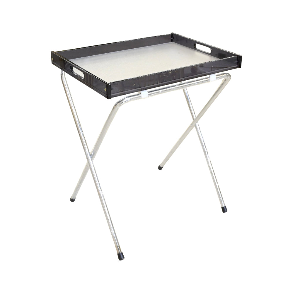 FOLDING TABLE ACRYLIC BROWN 305