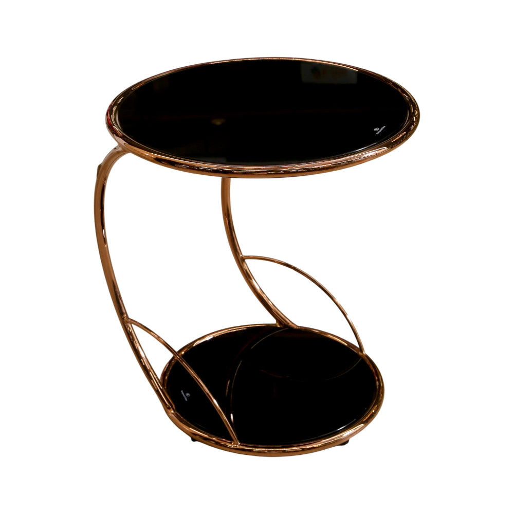 COFFEE TABLE IR D221 A+B ROSE GOLD