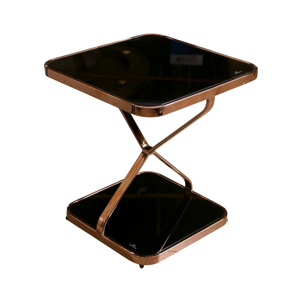 COFFEE TABLE IR D205 A+B ROSE GOLD