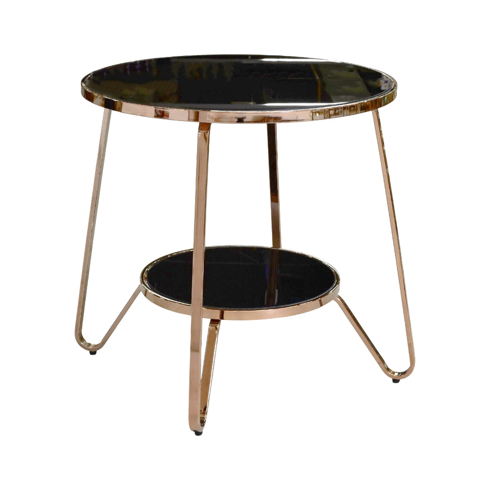 COFFEE TABLE IR D222B A+B ROSE GOLD