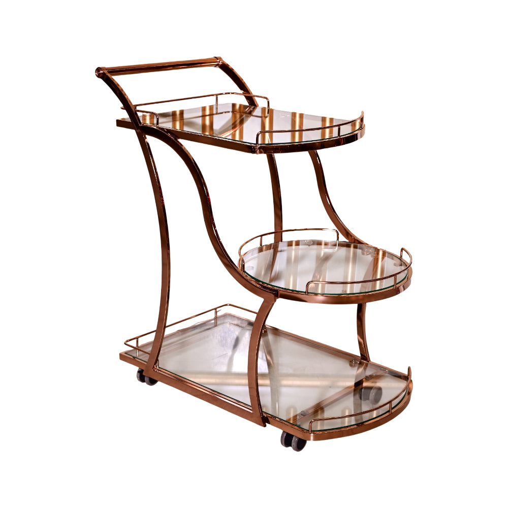 TEA TROLLEY IR A8 A+B ROSE GOLD
