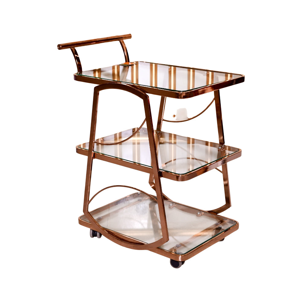 TEA TROLLEY IR A9 A+B ROSE GOLD