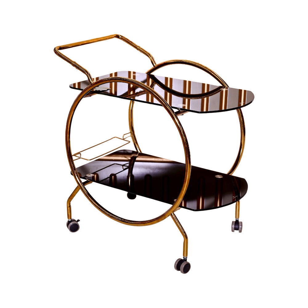 TEA TROLLEY GOLDEN IR D217 A+B
