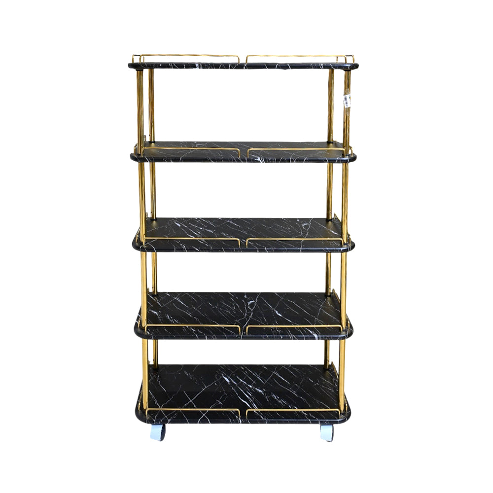 MULTIPAL USE 5 STEP RACK SR5 BLACK MARBLE E-18