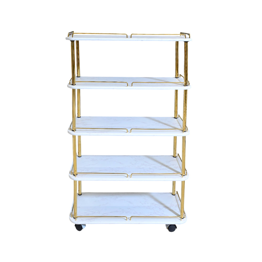 MULTIPAL USE 5 STEP RACK SR5 WHITE MARBLE E-02