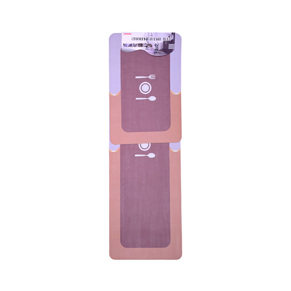 KITCHEN MAT RUBBER IR  2PC SET A-13