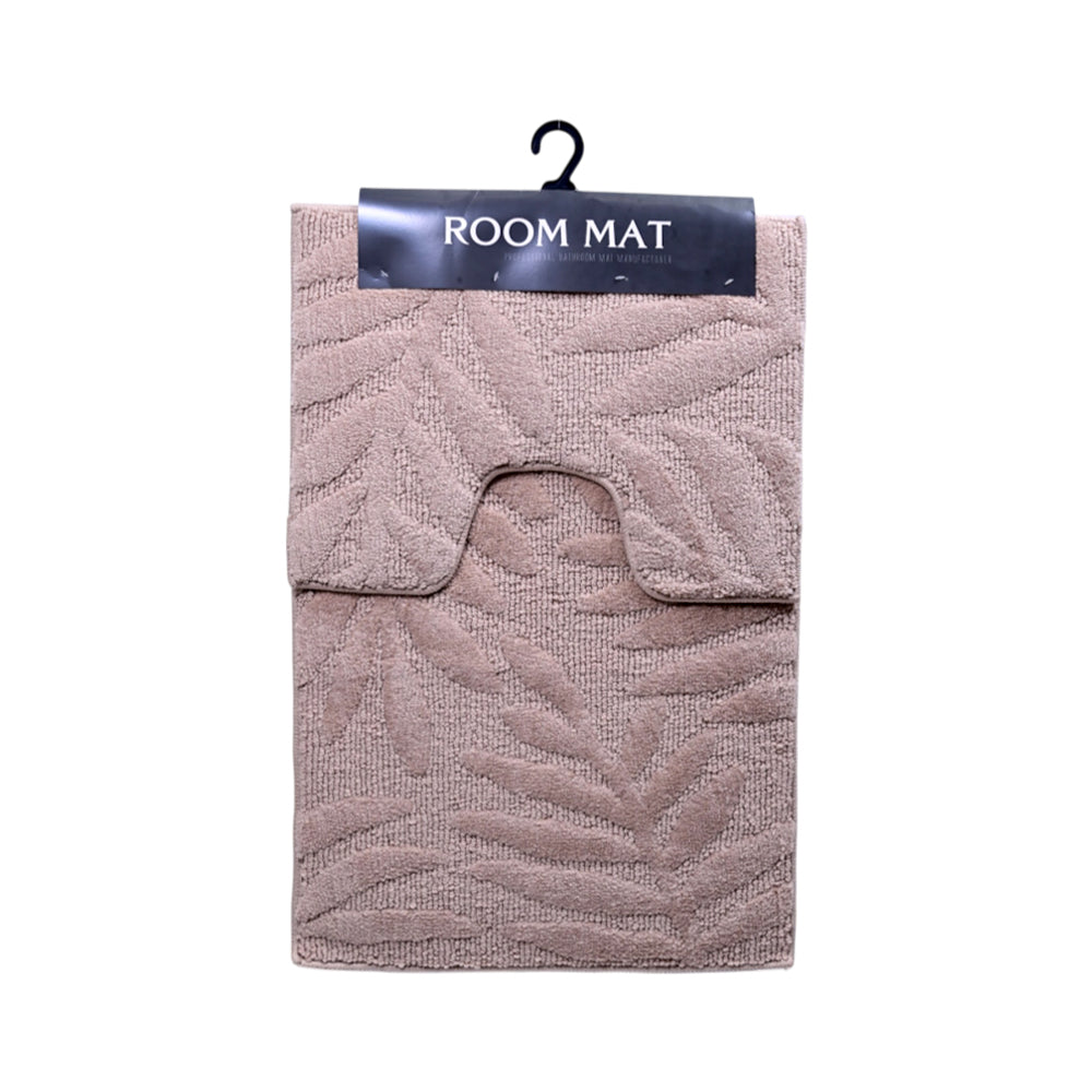 BATH MAT 2PC SET  IR  60X90/45X60U DD-30