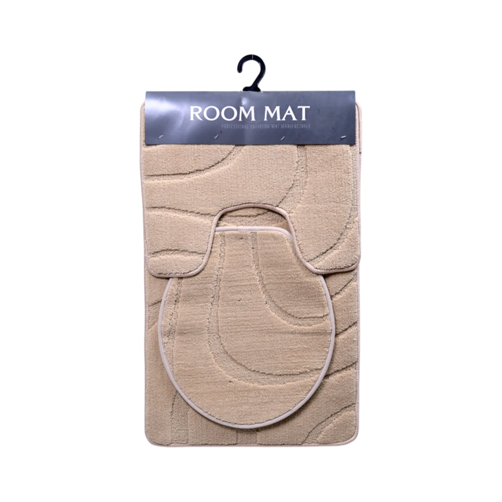 BATH MAT 3PC SET IR  48X78/39X48U/39X45 DD-87