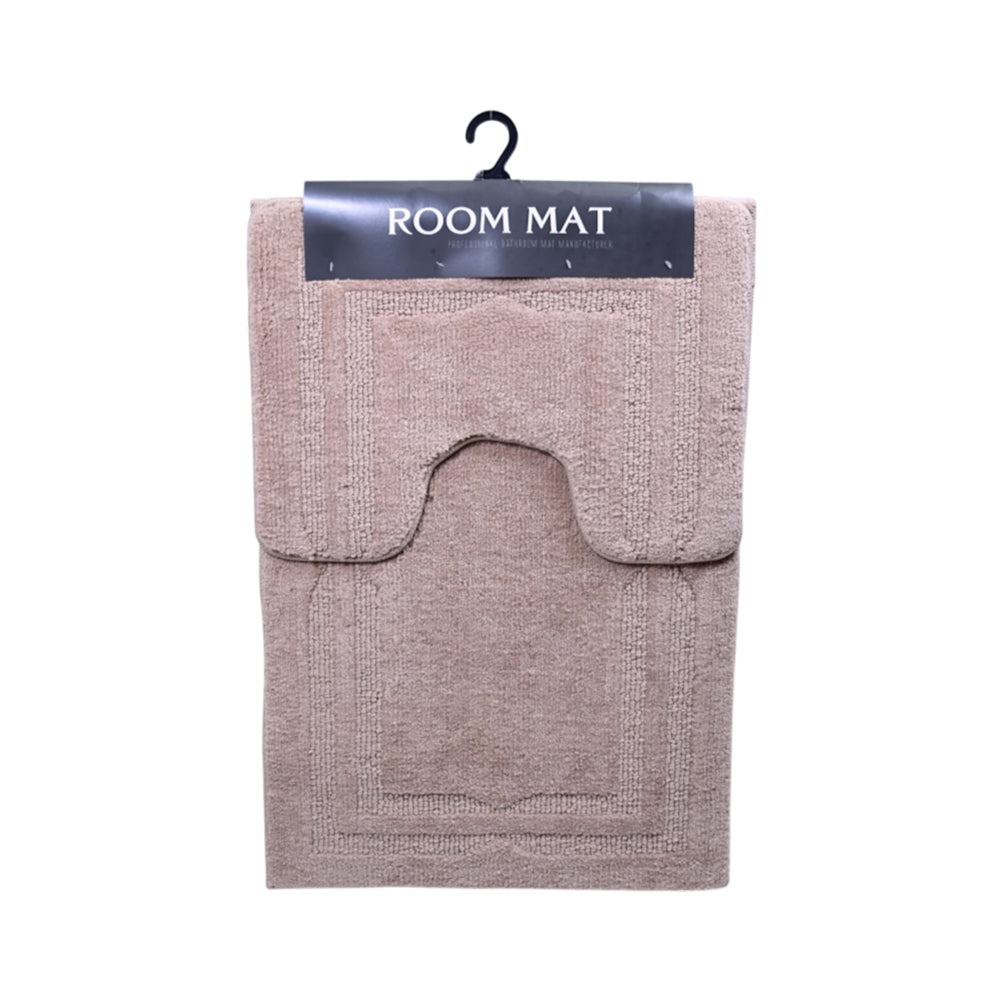 BATH MAT 2PC SET IR  60X90/45X60U DD-104
