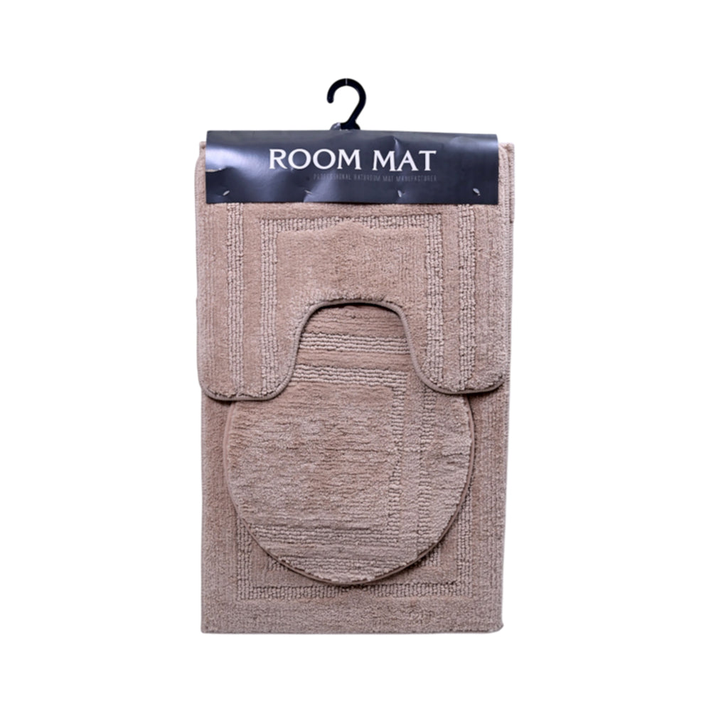 BATH MAT 3PC SET IR  50X80/40X50U/40X45 DD-108