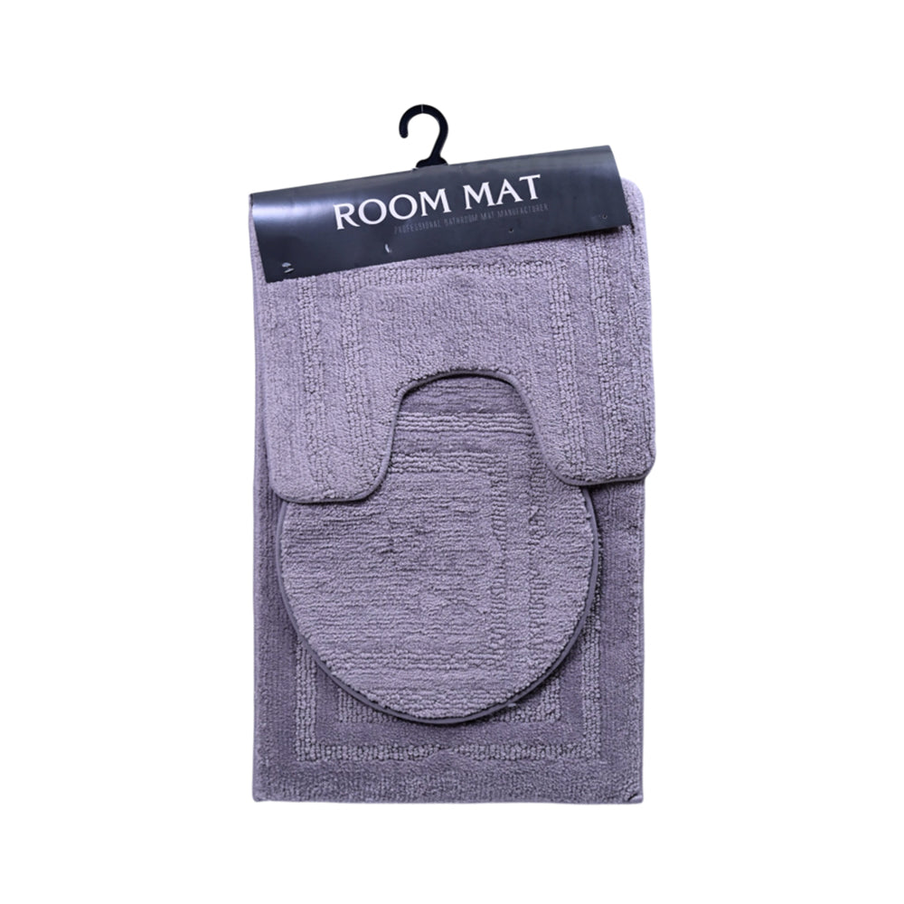 BATH MAT 3PC SET IR  50X80/40X50U/40X45 DD-109