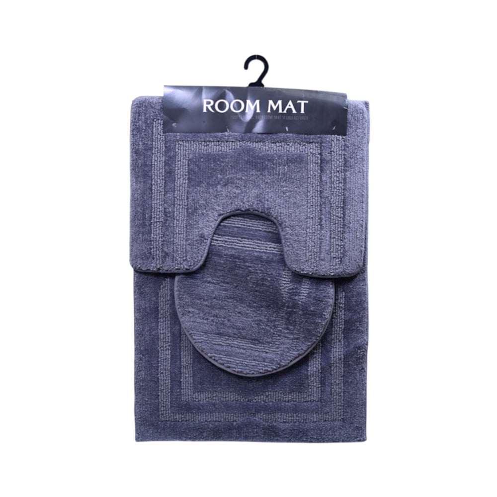BATH MAT 3PC SET IR  60X90/45X60U/40X45 DD-114