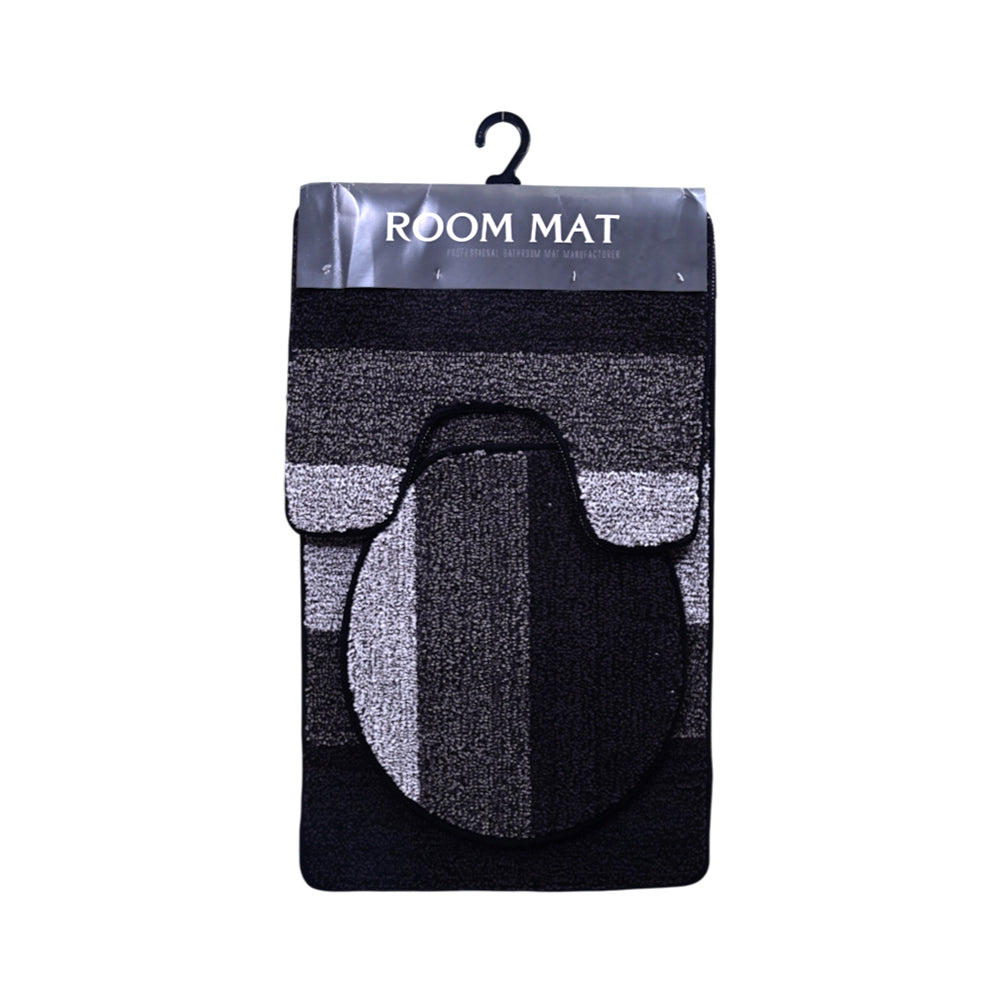 BATH MAT 3PC SET IR  48X78/39X48U/39X45 DD-161