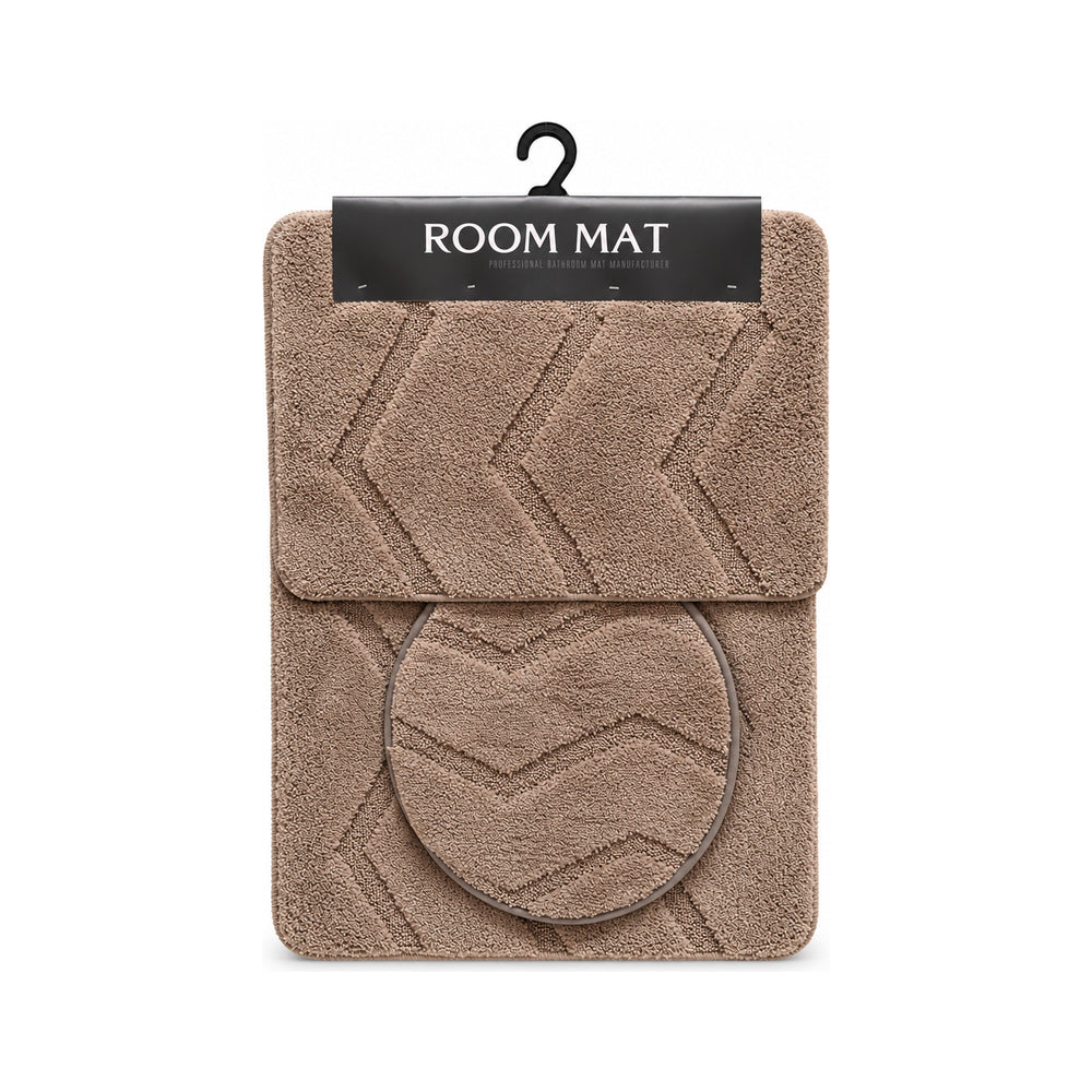 BATH MAT 3PC SET  IR 60X90 DD-178