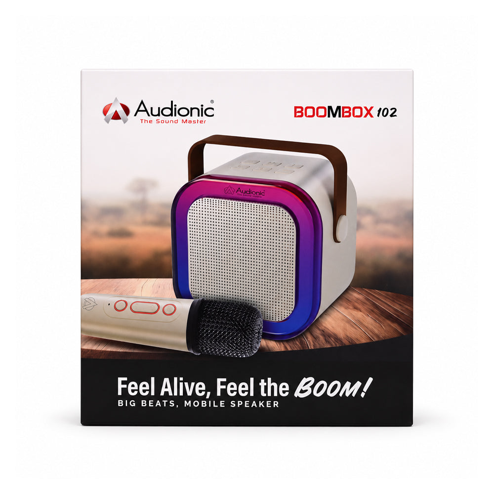 AUDIONIC BOOM BOX 102 PEARL WHITE