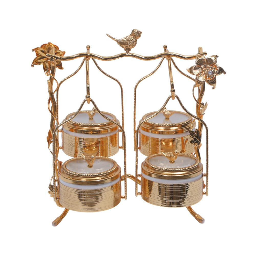 DRY FRUIT DISH GOLDEN 29059-4 A.Z
