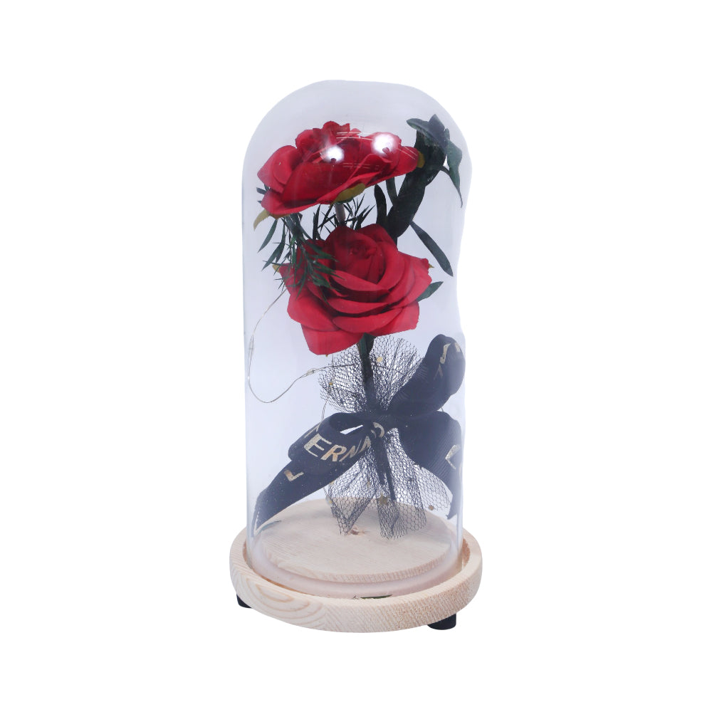FLOWER IN GLASS GLOBE BY339 I.M