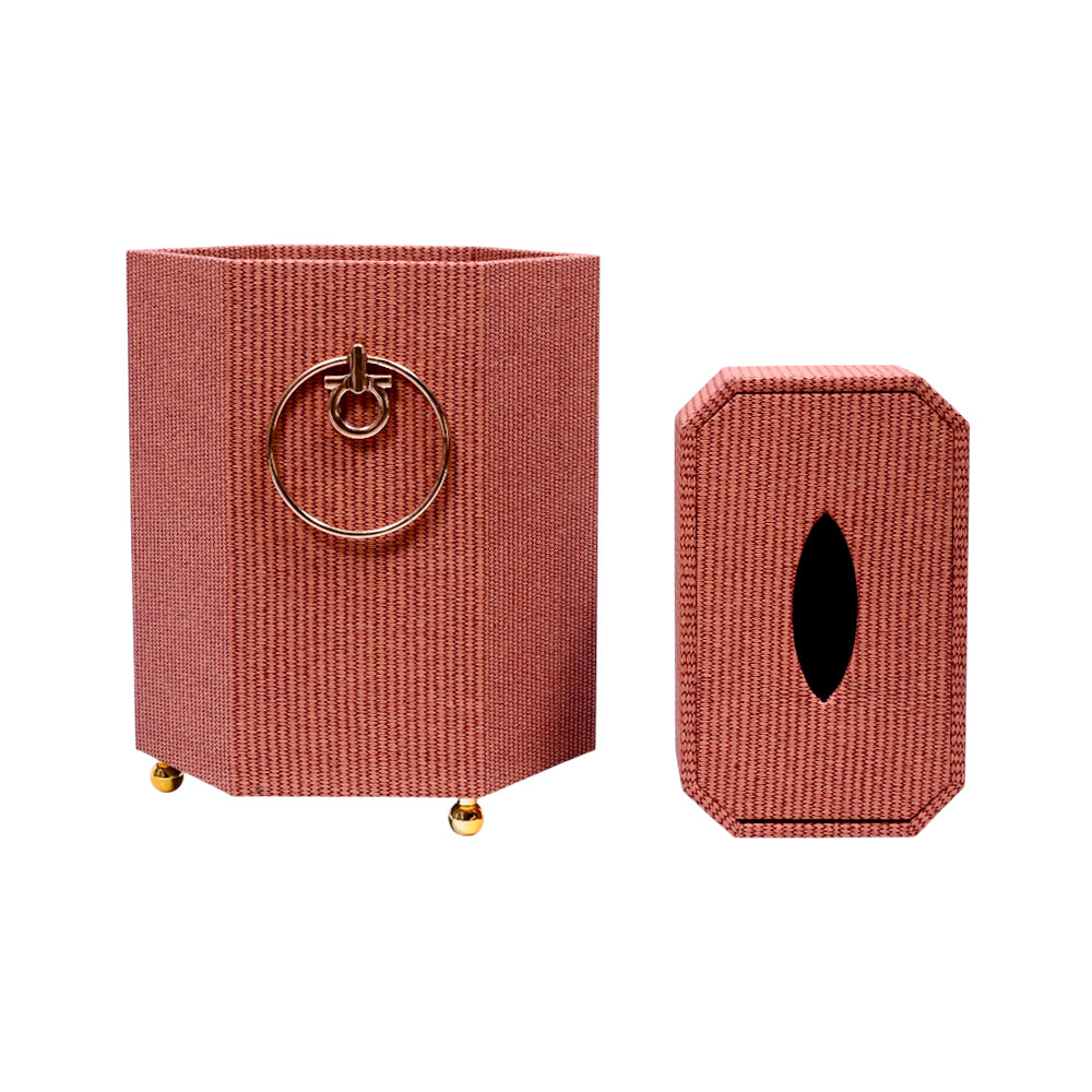 DUSBIN & TISSUE BOX SET ZT9433 I.M