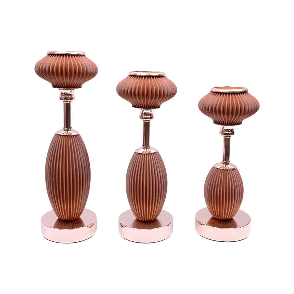 CANDLE STAND 3PC IR 9005G