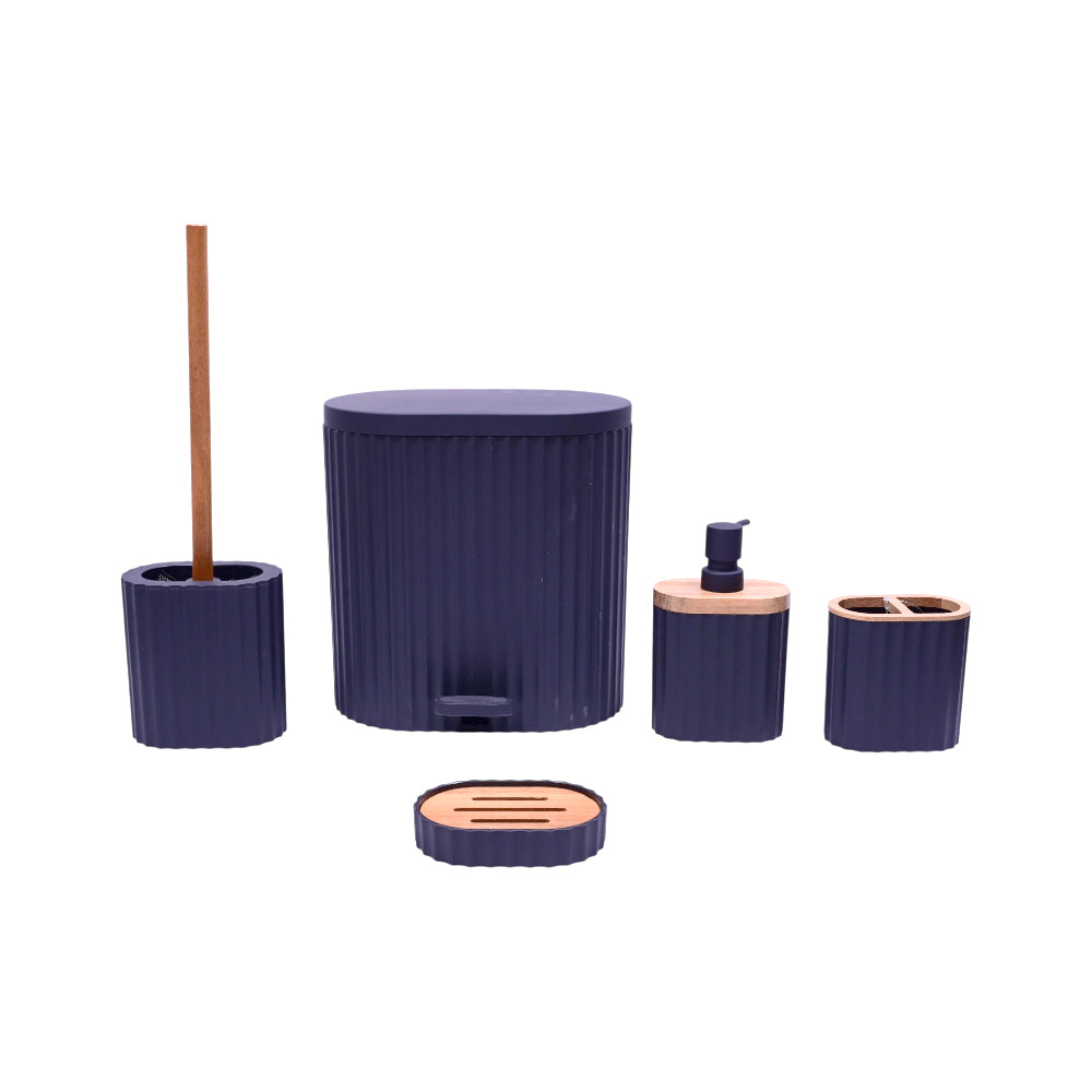 BATHROOM SET 5PCS ACRYLIC IR KL9597