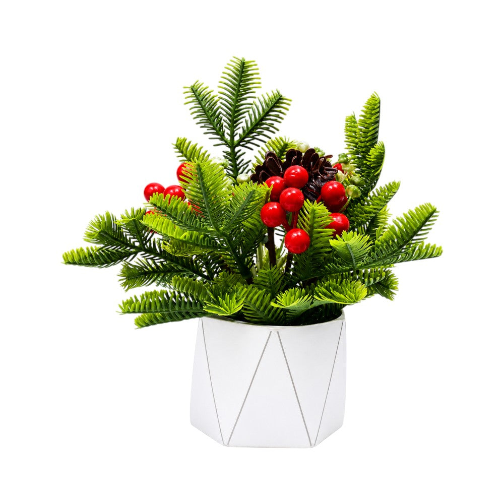 ARTIFICIAL FLOWER POT IR  469A-4